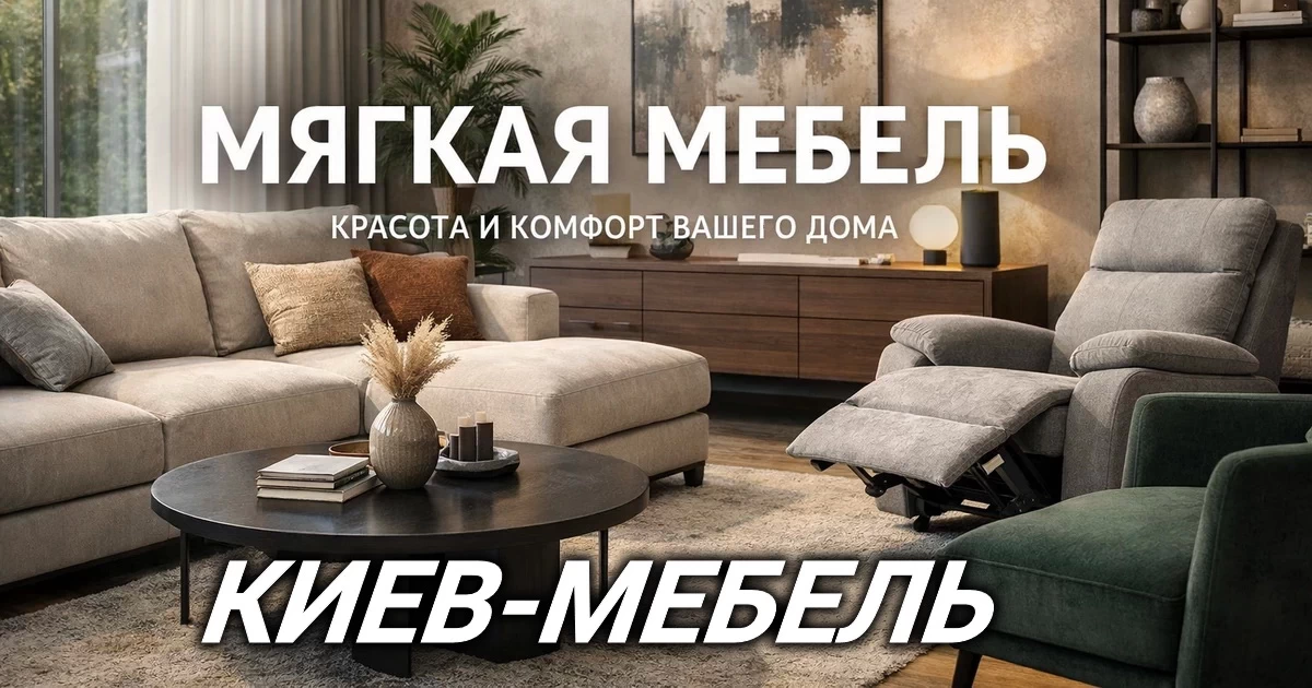 Лучшая мягкая мебель Украины в Киеве