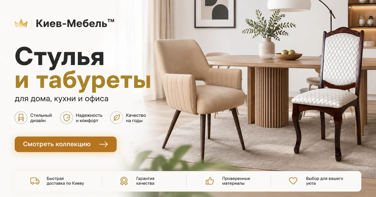 Стулья и табуреты Каталог стульев и табуретов