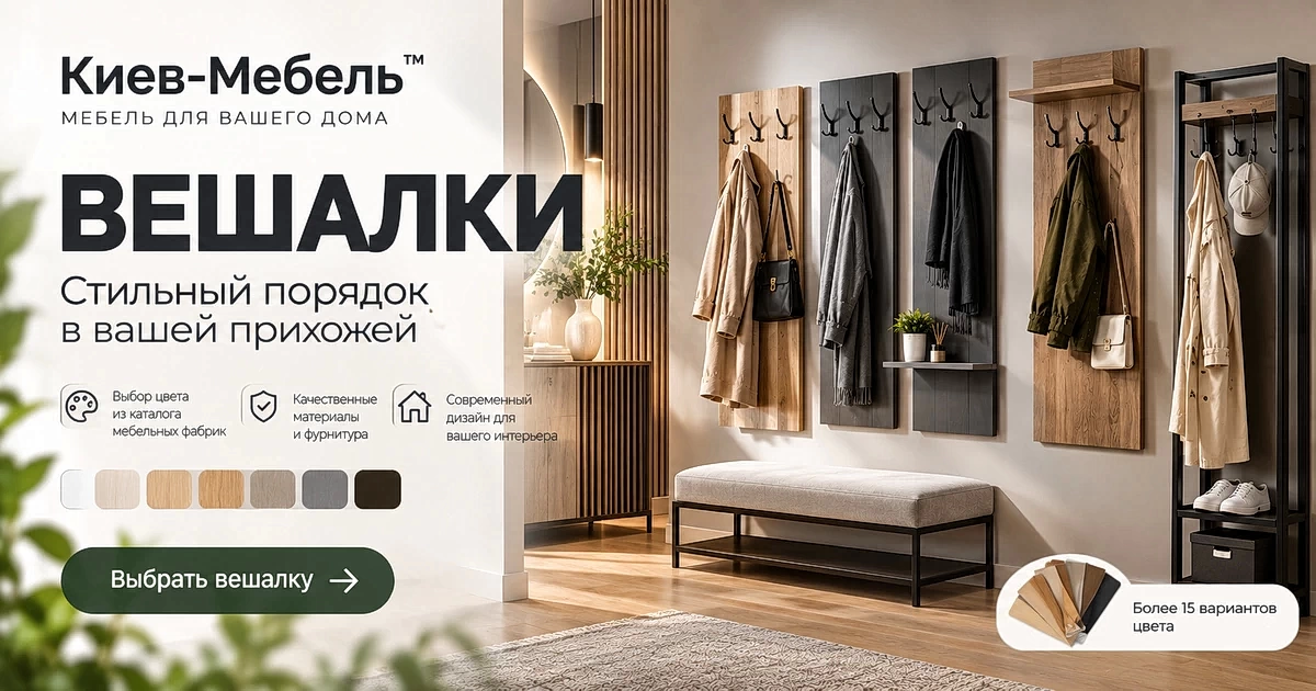 Купити настінну вішалку у передпокій у Києві — Київ-Меблі™ Купити настінну вішалку у передпокій у Києві — Київ-Меблі™