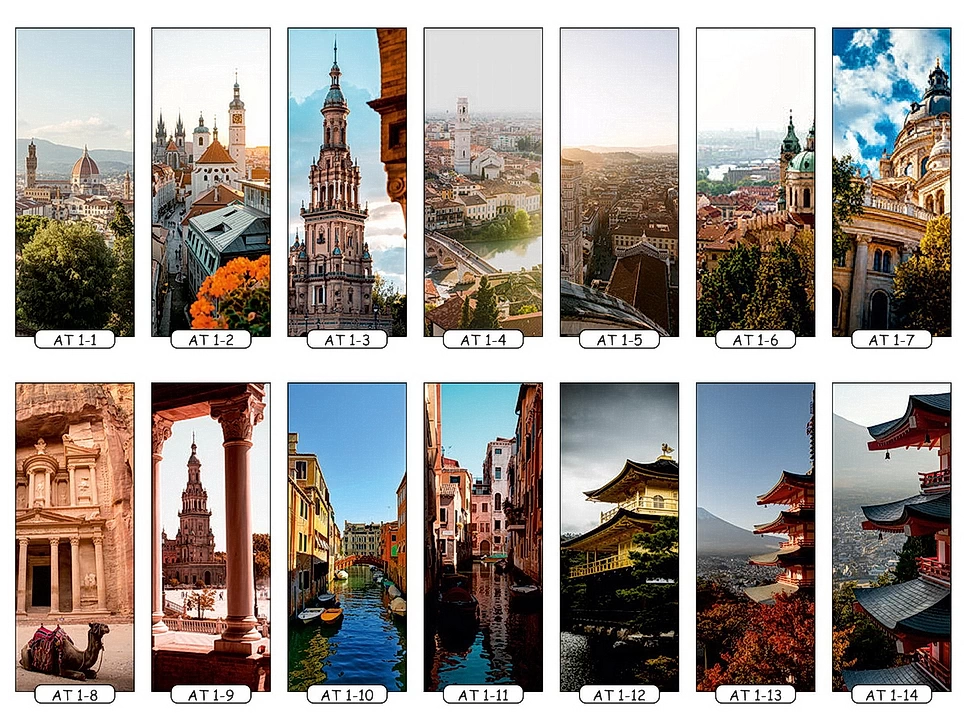 Фотодрук пам'ятки 1 для однодверної шафи-купе Фенікс