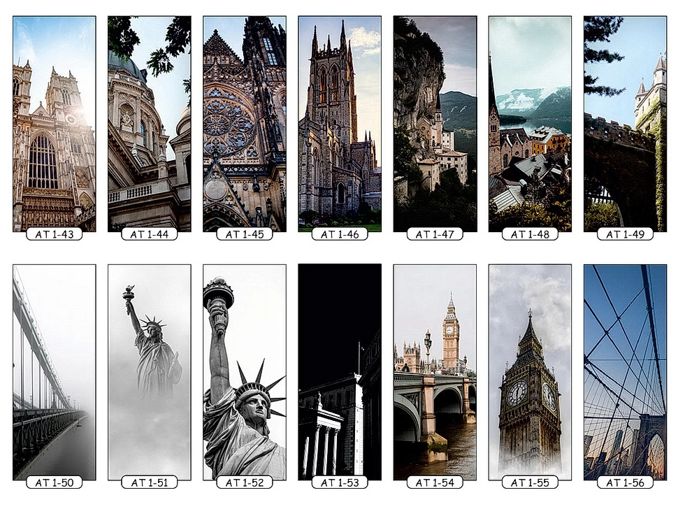 Фотодрук пам'ятки 4 для однодверної шафи-купе Фенікс