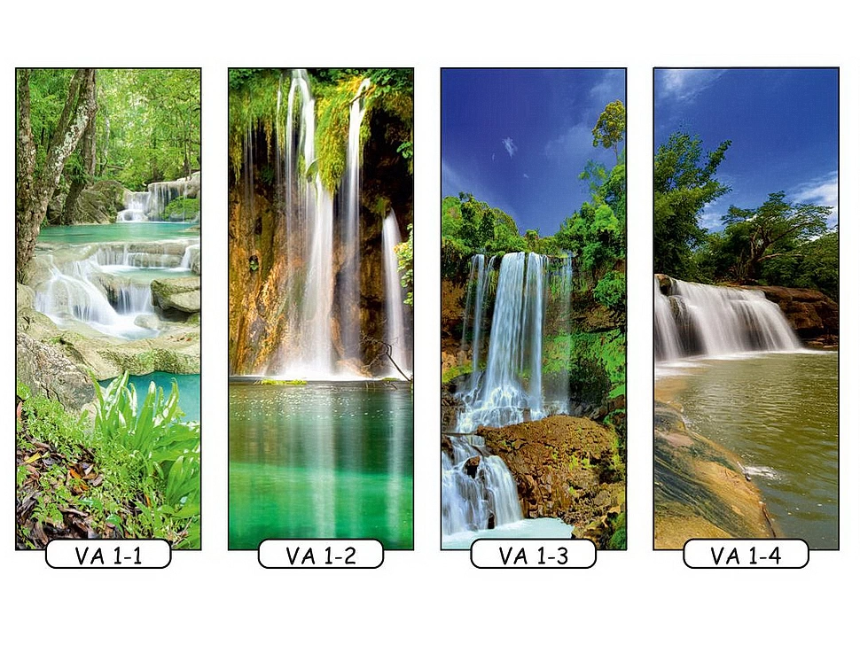 Фотодрук водоспади 1 для однодверної шафи-купе Фенікс