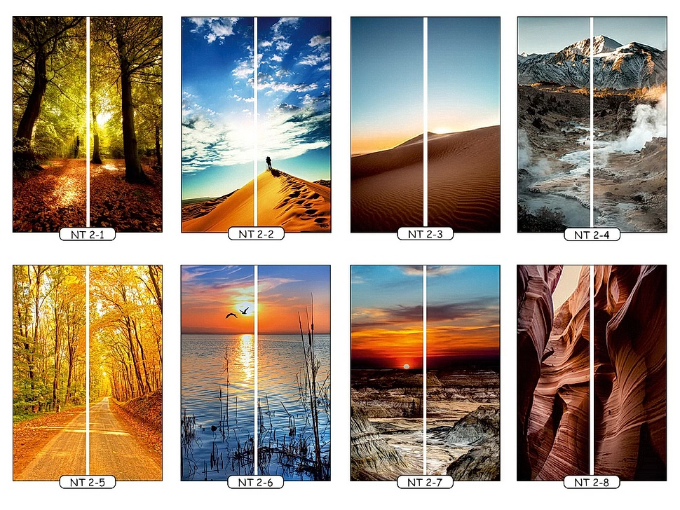 Фотопечать природа 1 для двухдверного шкафа-купе Феникс