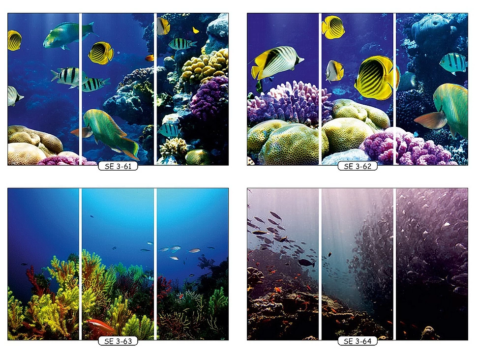 Фотопечать море 16 для трехдверного шкафа-купе Феникс