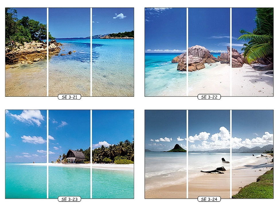 Фотопечать море 6 для трехдверного шкафа-купе Феникс